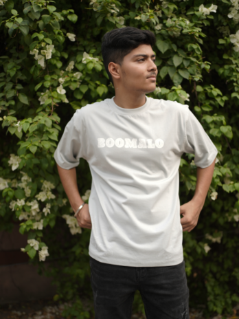 Boomalo Basic Light Grey T-Shirt