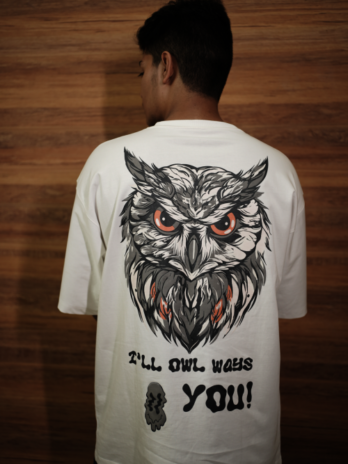 Owl Printed T-Shirt